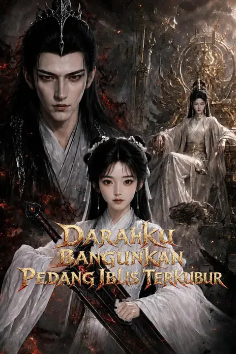 Poster Darahku Bangunkan Pedang Iblis Terkubur
