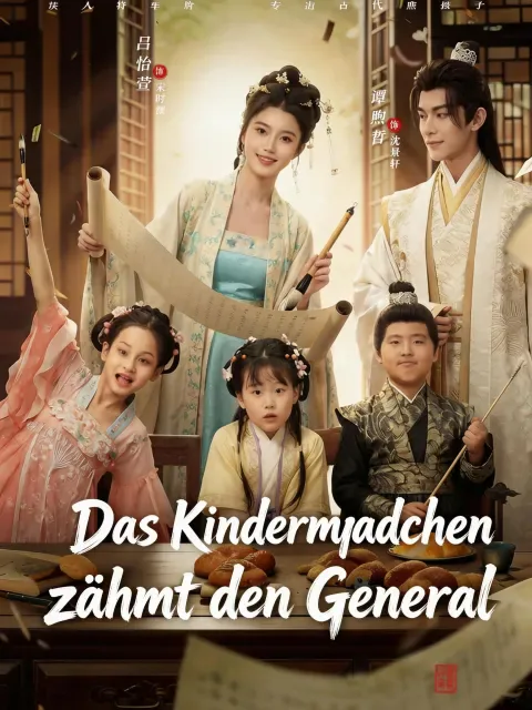 Poster von Das Kindermädchen zähmt den General