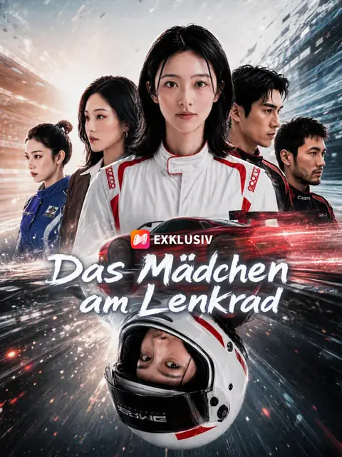 Poster von Das Mädchen am Lenkrad