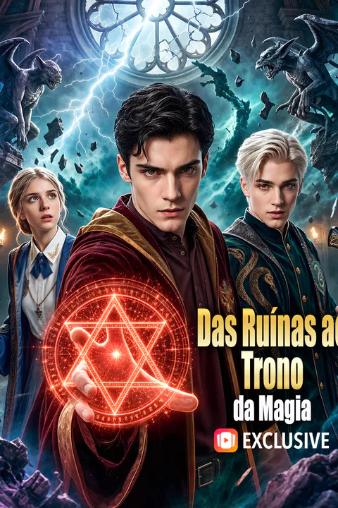 Pôster de Das Ruínas ao Trono da Magia(Dublado)