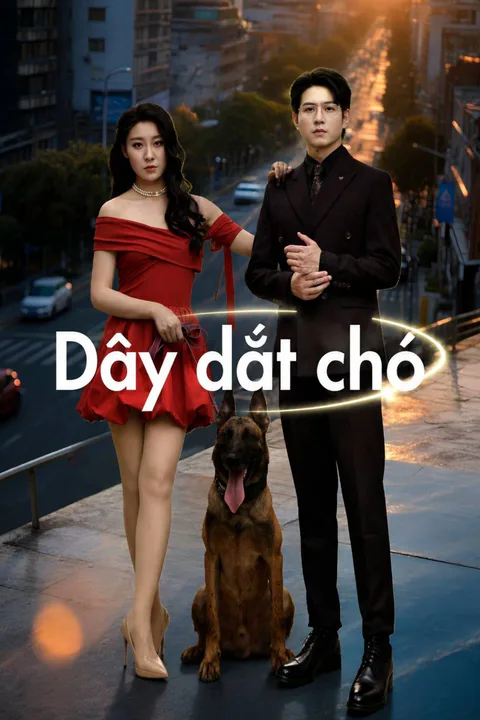 Poster Dây dắt chó