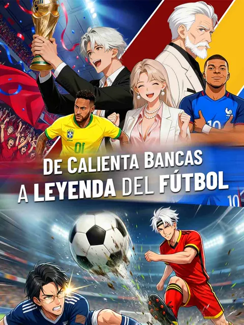 Póster de De calienta bancas a leyenda del fútbol