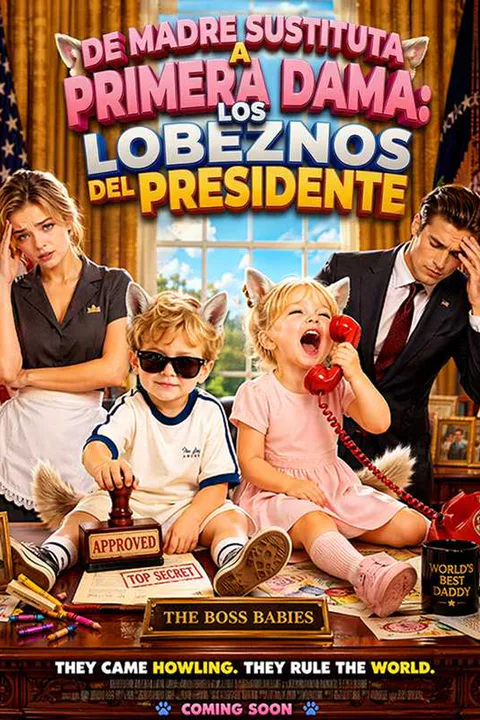 Póster de (Doblado) De madre sustituta a primera dama: Los lobeznos del presidente