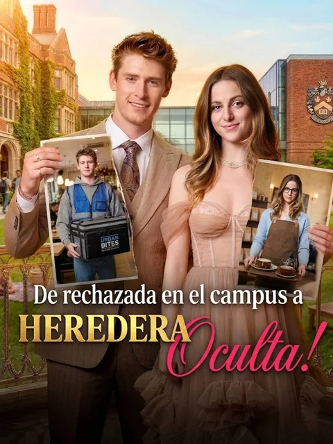 Póster de De rechazada en el campus a Heredera Oculta