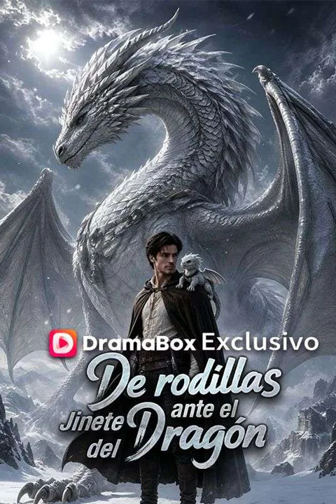 Póster de De rodillas ante el Jinete del Dragón (Doblado)