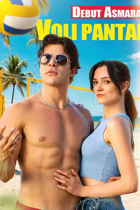 Poster Debut Asmara Voli Pantai