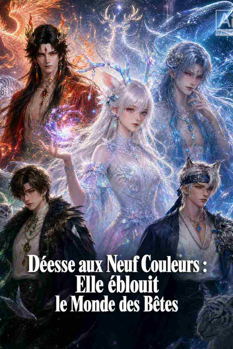 Affiche de Déesse aux Neuf Couleurs : Elle éblouit le Monde des Bêtes