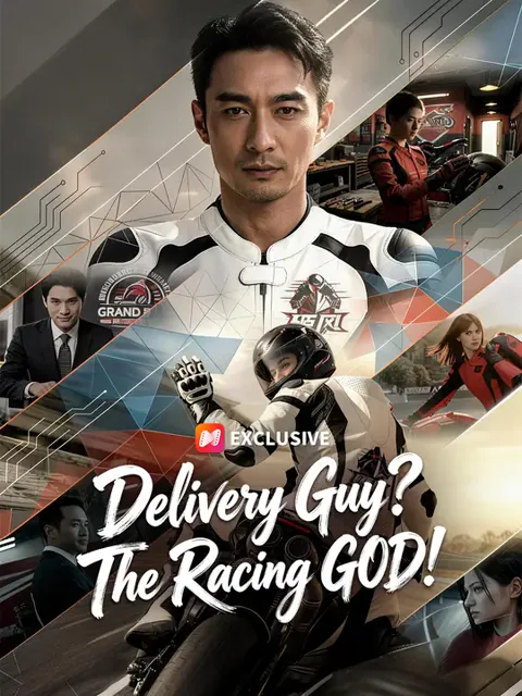 Delivery Guy? The Racing GOD! poster