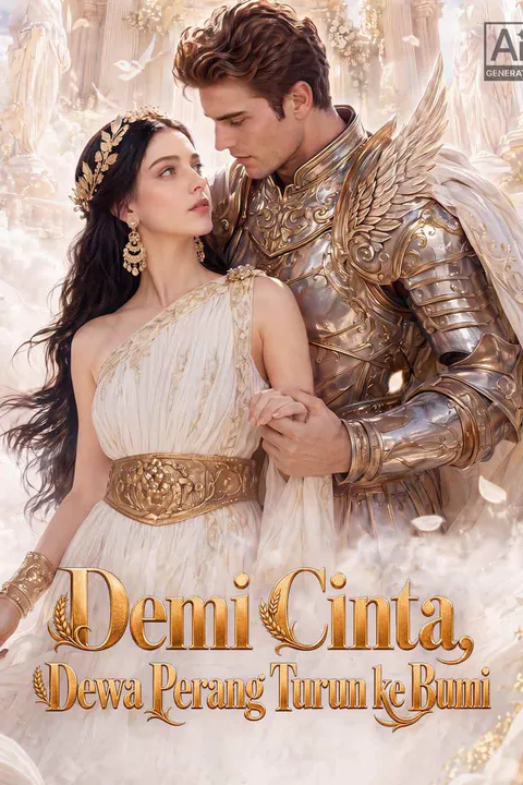 Poster Demi Cinta, Dewa Perang Turun ke Bumi