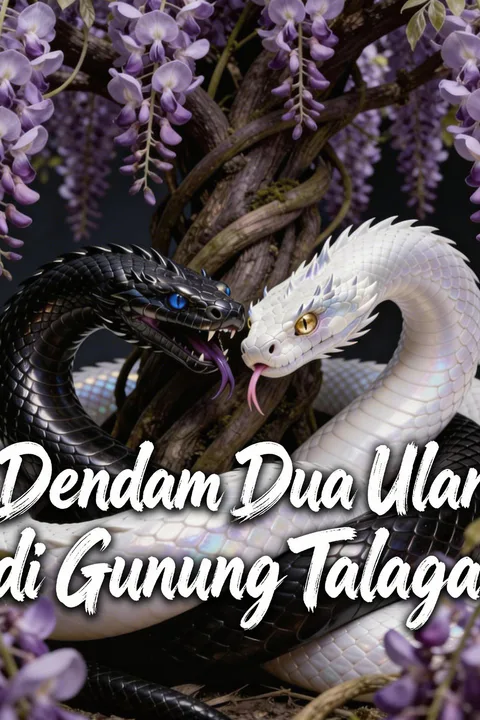 Poster Dendam Dua Ular di Gunung Talaga