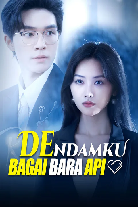 Poster Dendamku Bagai Bara Api