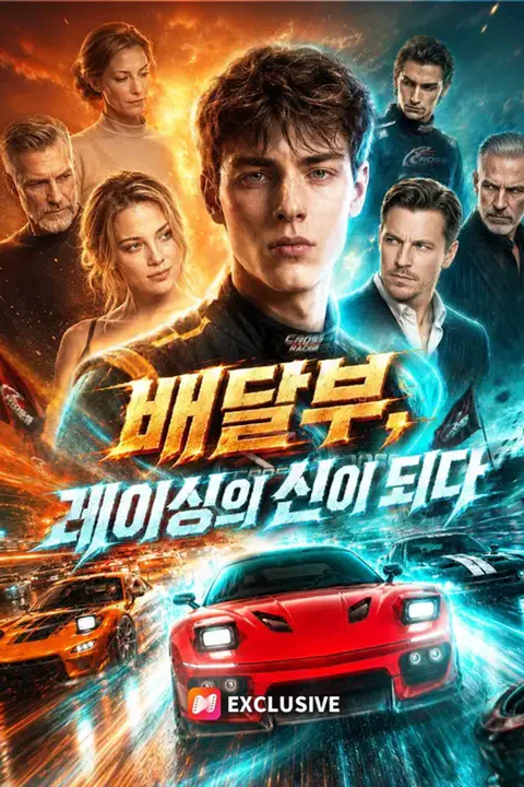배달부, 레이싱의 신이 되다 포스터