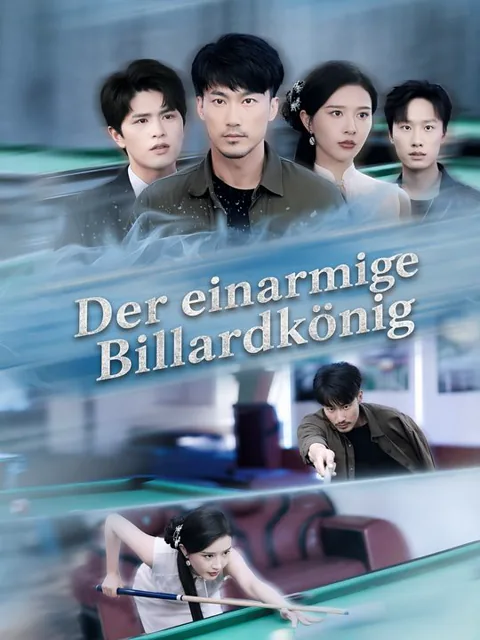 Poster von Der einarmige Billardkönig