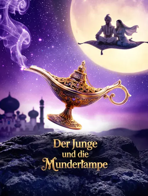 Poster von Der Junge und die Wunderlampe