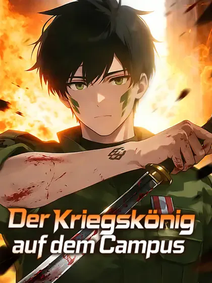 Poster von Der Kriegskönig auf dem Campus