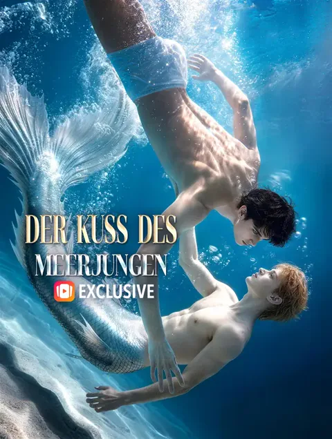 Poster von Der Kuss des Meerjungen