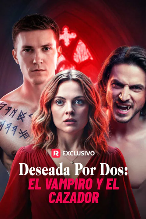 Póster de Deseada por dos: el vampiro y el cazador