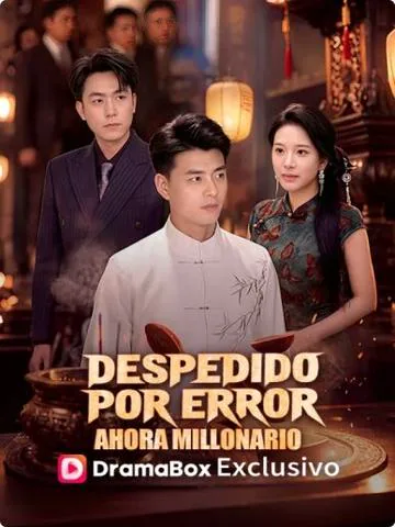 Póster de Despedido por error, ahora millonario