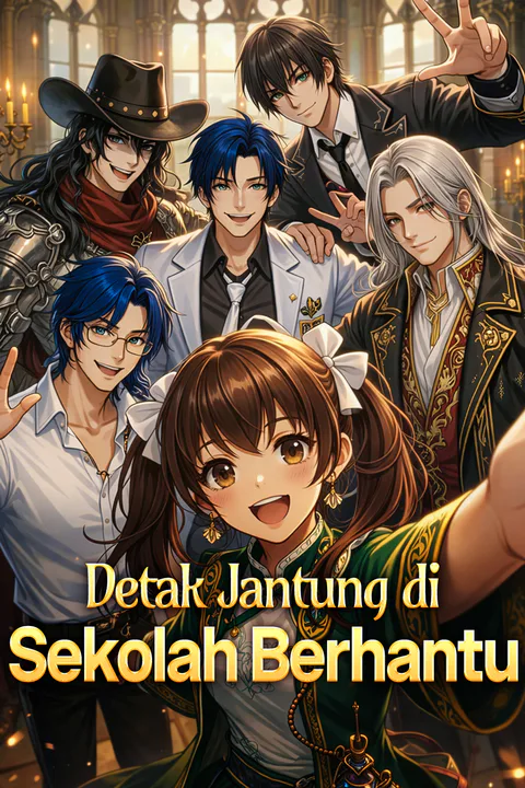 Poster Detak Jantung di Sekolah Berhantu