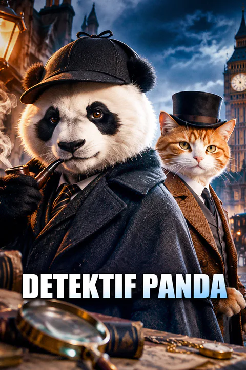 Poster Detektif Panda