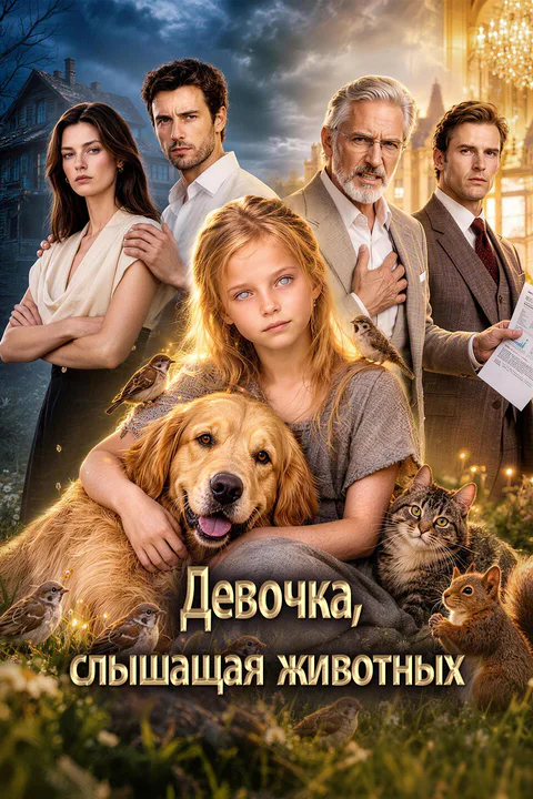 Постер «Девочка, слышащая животных»