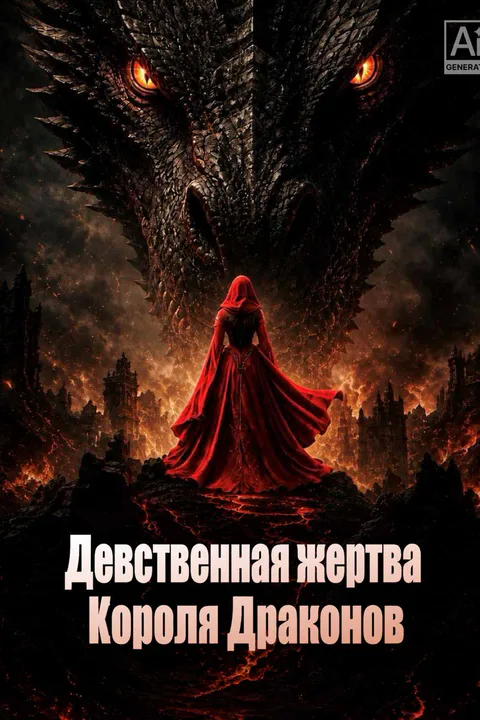 Постер «Девственная жертва Короля Драконов»