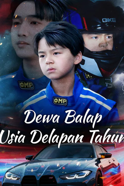 Poster Dewa Balap Usia Delapan Tahun