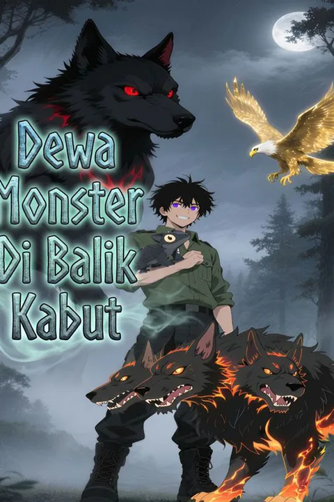 Poster Dewa Monster Di Balik Kabut