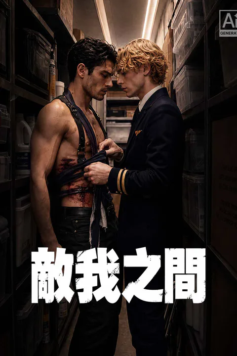 《敵我之間》海報