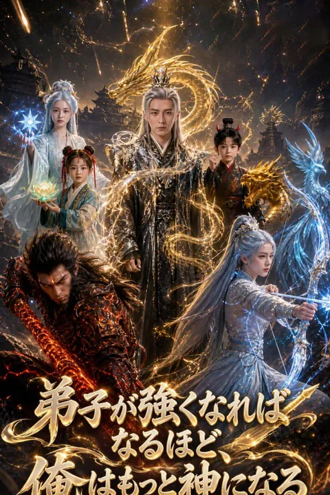 弟子が強くなればなるほど、俺はもっと神になるのポスター