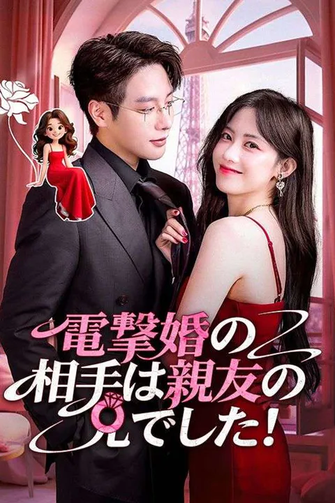 電撃婚の相手は親友の兄でしたのポスター