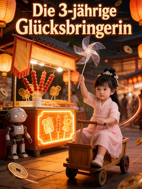 Poster von Die 3-jährige Glücksbringerin