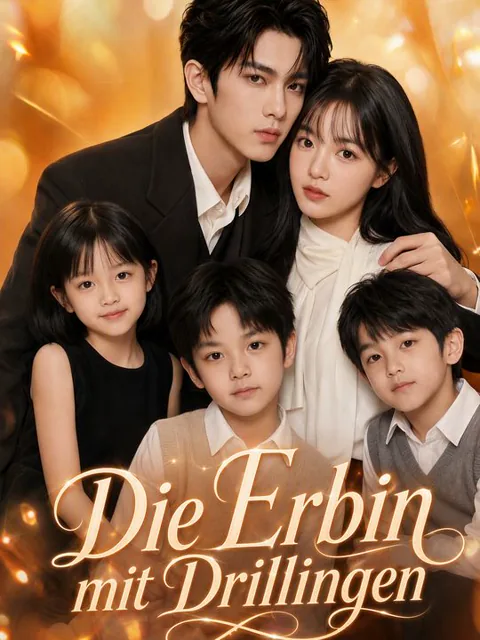 Poster von Die Erbin mit Drillingen