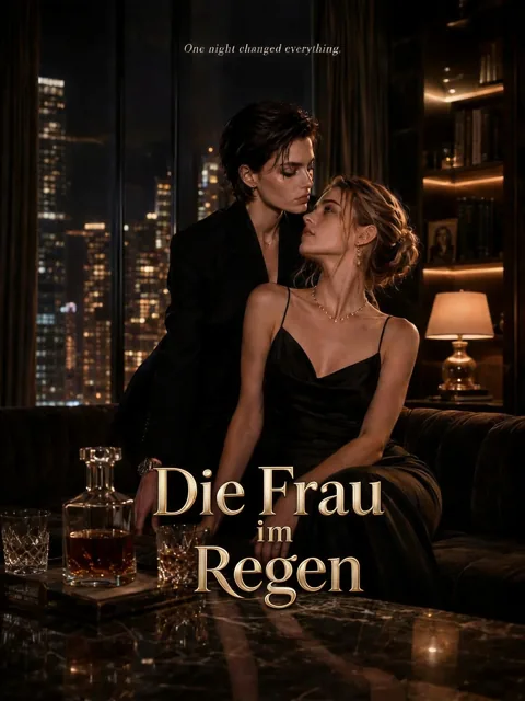 Poster von Die Frau im Regen