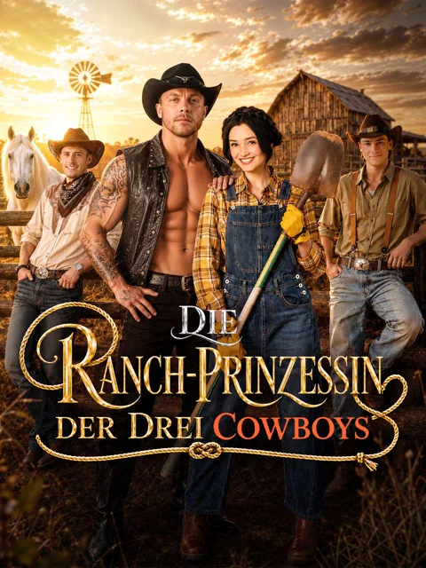 Poster von Die Ranch-Prinzessin der drei Cowboys
