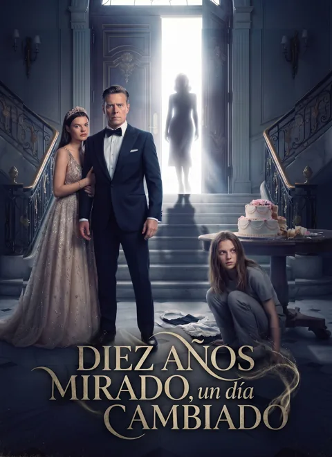 Póster de Diez años mirado, un día cambiado