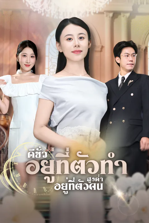 โปสเตอร์ ดีชั่วอยู่ที่ตัวทำ สูงต่ำอยู่ที่ตัวคน