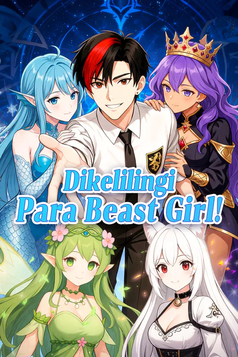 Poster Dikelilingi Para Beast Girl!