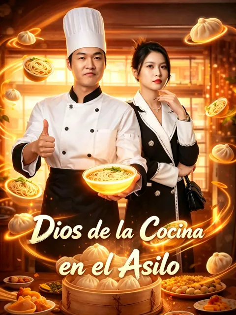 Póster de Dios de la Cocina en el Asilo