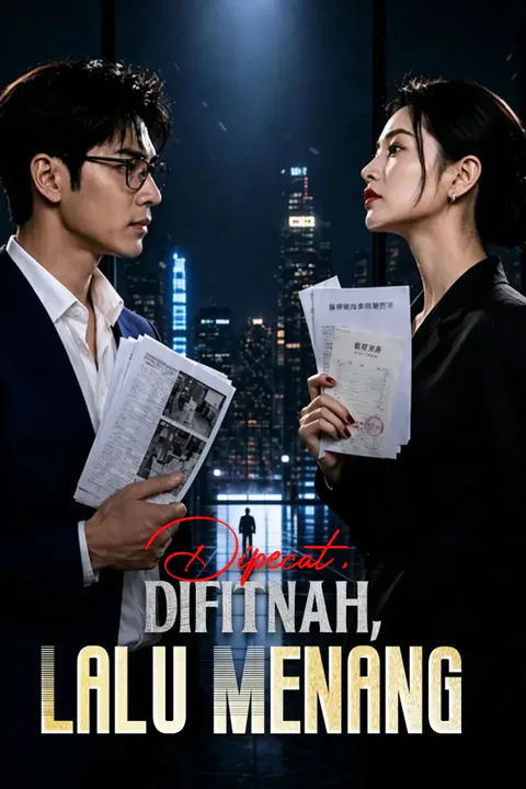 Poster Dipecat, Difitnah, Lalu Menang
