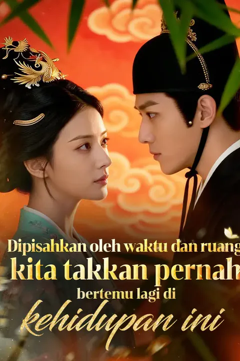 Poster Dipisahkan oleh waktu dan ruang, kita takkan pernah bertemu lagi di kehidupan ini