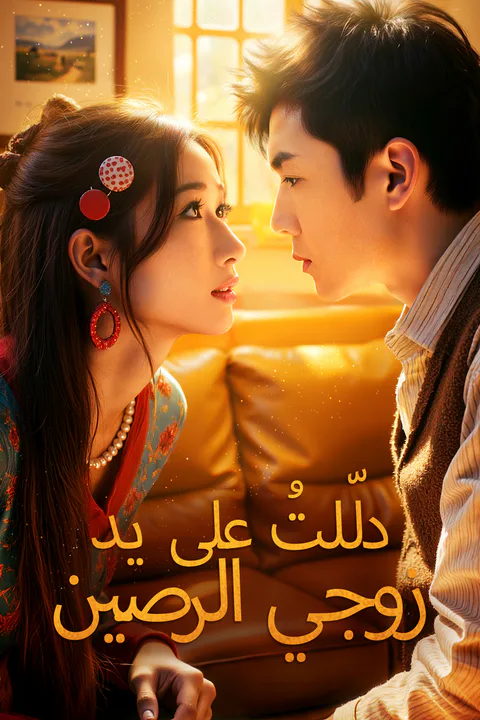 ملصق دلّلتُ على يد زوجي الرصين