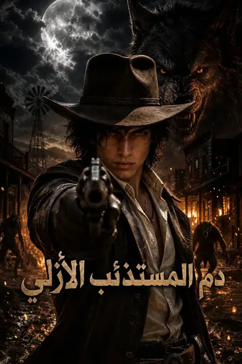 ملصق دم المستذئب الأزلي