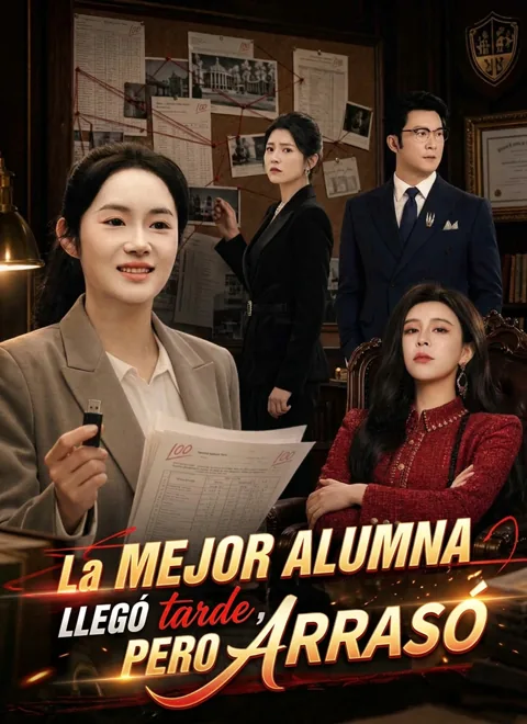 Póster de [Doblado] La Mejor Alumna Llegó Tarde, Pero Arrasó