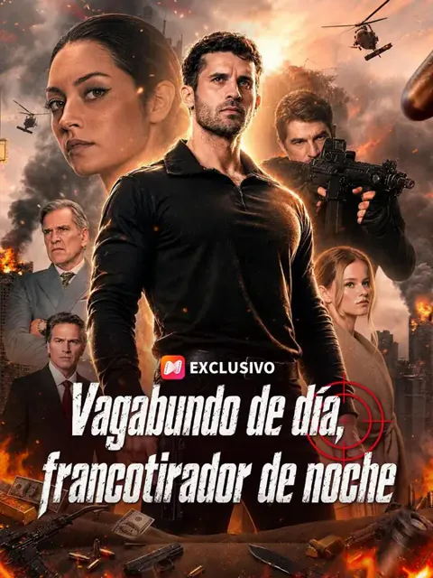 Póster de (Doblado) Vagabundo de día, francotirador de noche