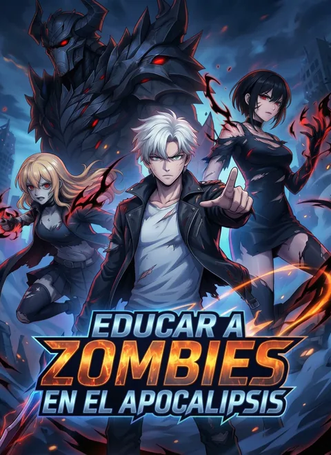 Póster de [Doblado]Educar a zombies en el apocalipsis