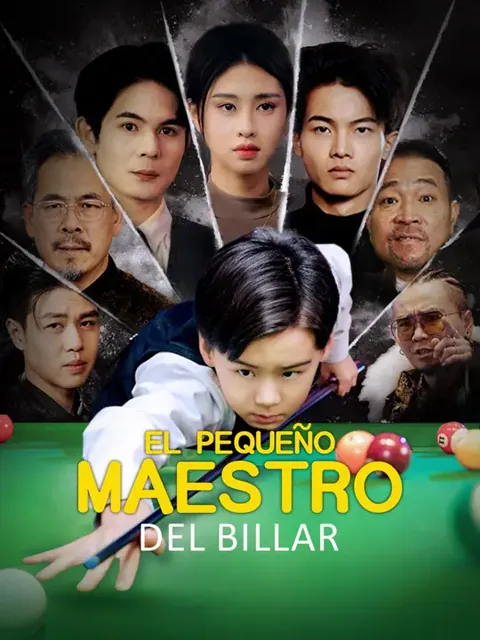 Póster de (Doblado)El pequeño maestro del billar