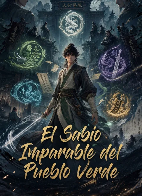 Póster de [Doblado]El Sabio Imparable del Pueblo Verde