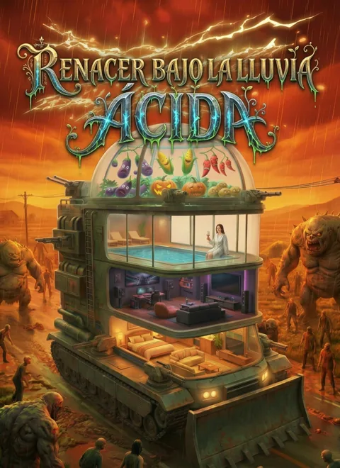 Póster de [Doblado]Renacer bajo la lluvia ácida