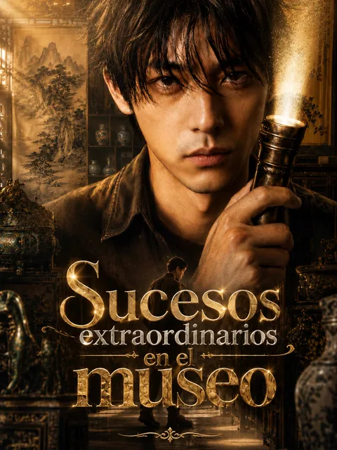 Póster de [Doblado]Sucesos extraordinarios en el museo